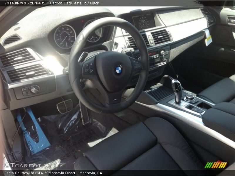 Carbon Black Metallic / Black 2014 BMW X6 xDrive35i