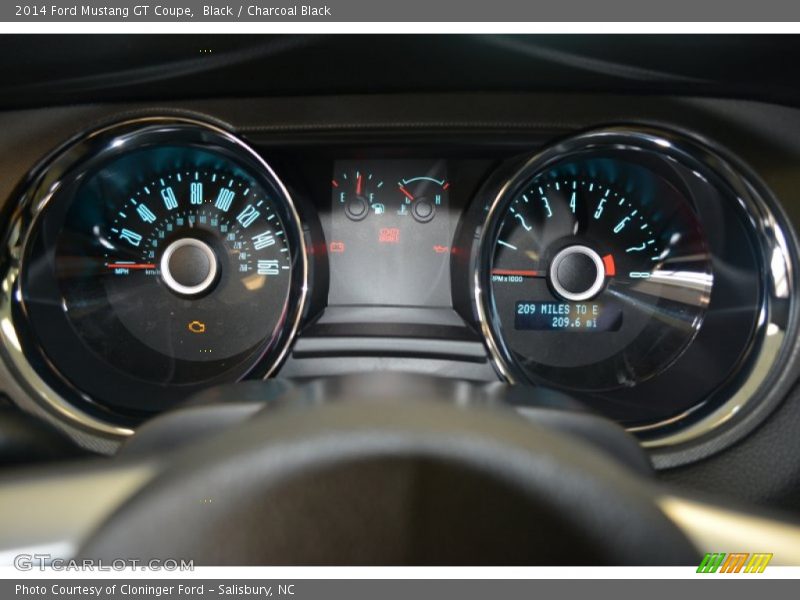 Black / Charcoal Black 2014 Ford Mustang GT Coupe