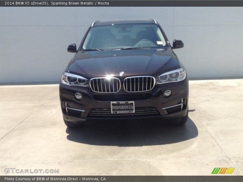 Sparkling Brown Metallic / Mocha 2014 BMW X5 sDrive35i