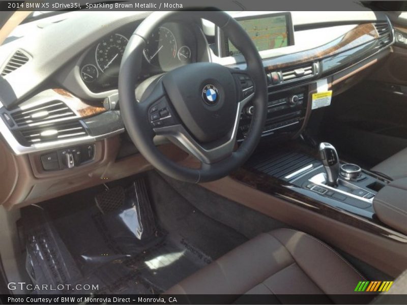 Sparkling Brown Metallic / Mocha 2014 BMW X5 sDrive35i