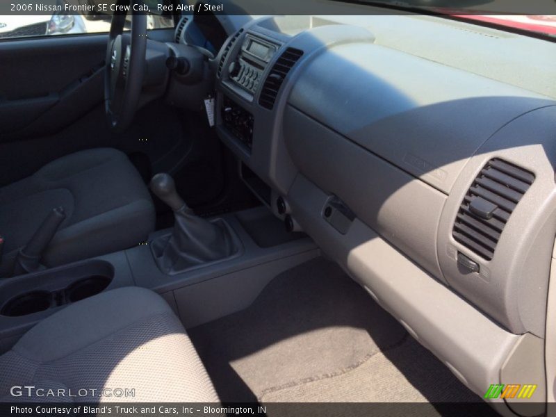 Red Alert / Steel 2006 Nissan Frontier SE Crew Cab