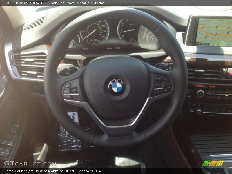 Sparkling Brown Metallic / Mocha 2014 BMW X5 sDrive35i