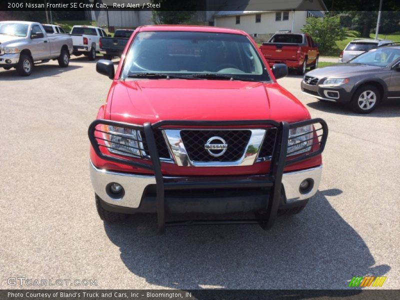 Red Alert / Steel 2006 Nissan Frontier SE Crew Cab