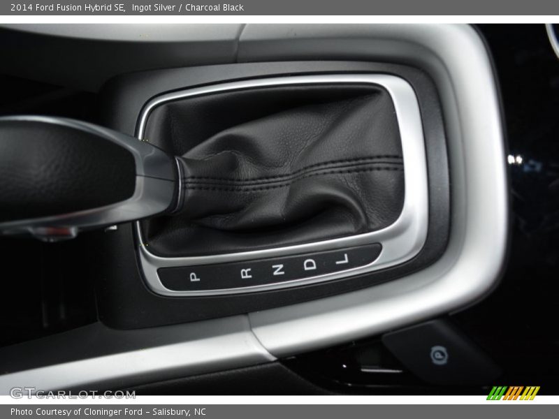 Ingot Silver / Charcoal Black 2014 Ford Fusion Hybrid SE