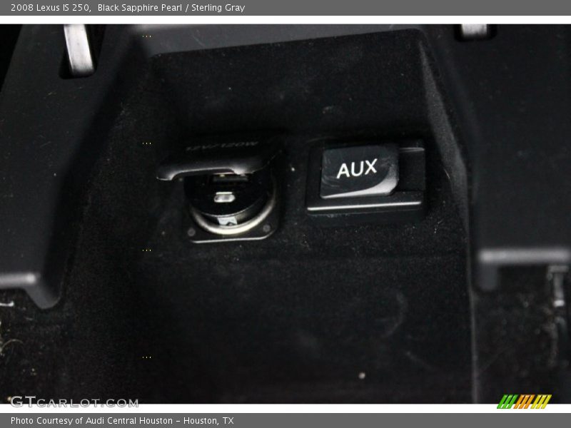 Black Sapphire Pearl / Sterling Gray 2008 Lexus IS 250