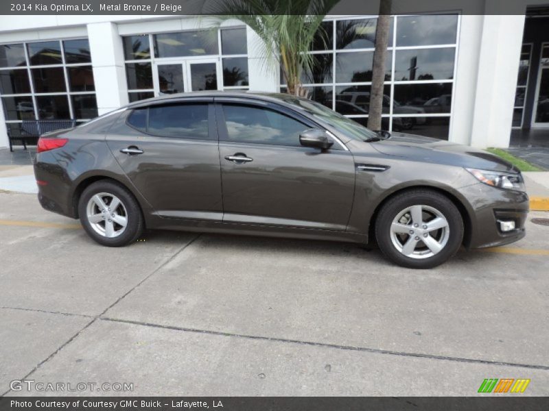 Metal Bronze / Beige 2014 Kia Optima LX