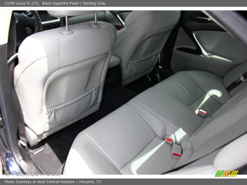 Black Sapphire Pearl / Sterling Gray 2008 Lexus IS 250