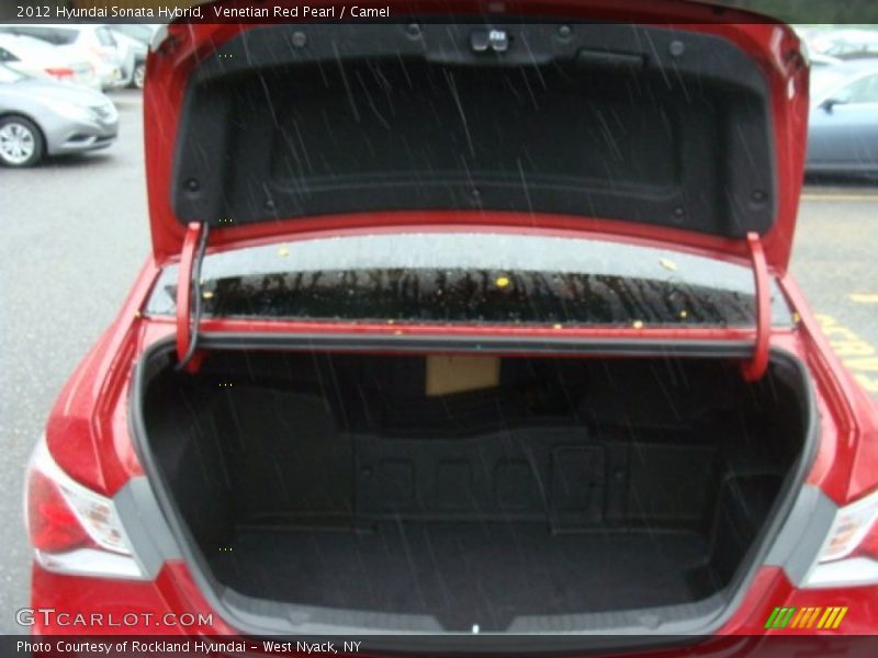 Venetian Red Pearl / Camel 2012 Hyundai Sonata Hybrid