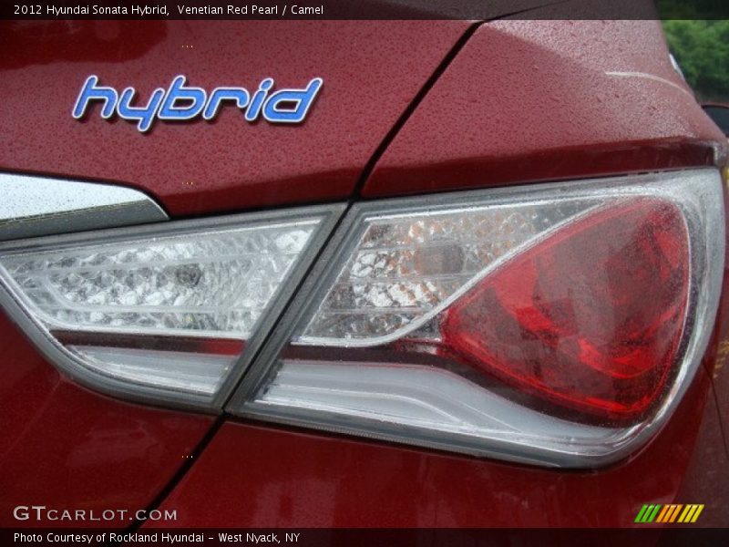 Venetian Red Pearl / Camel 2012 Hyundai Sonata Hybrid