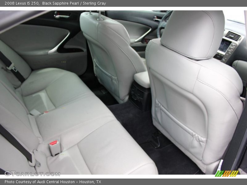 Black Sapphire Pearl / Sterling Gray 2008 Lexus IS 250
