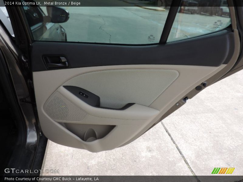 Metal Bronze / Beige 2014 Kia Optima LX