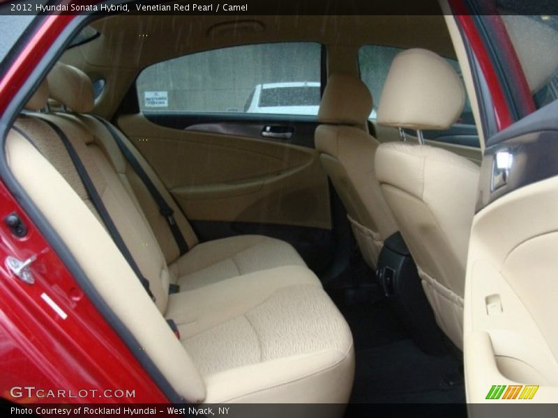 Venetian Red Pearl / Camel 2012 Hyundai Sonata Hybrid
