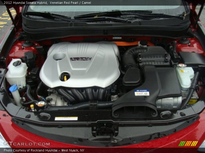 Venetian Red Pearl / Camel 2012 Hyundai Sonata Hybrid