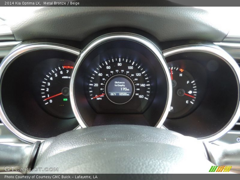 Metal Bronze / Beige 2014 Kia Optima LX