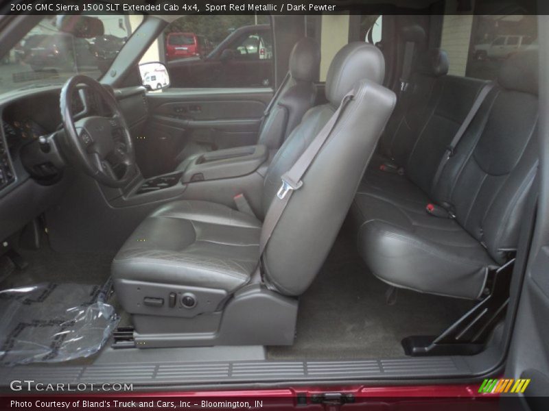  2006 Sierra 1500 SLT Extended Cab 4x4 Dark Pewter Interior