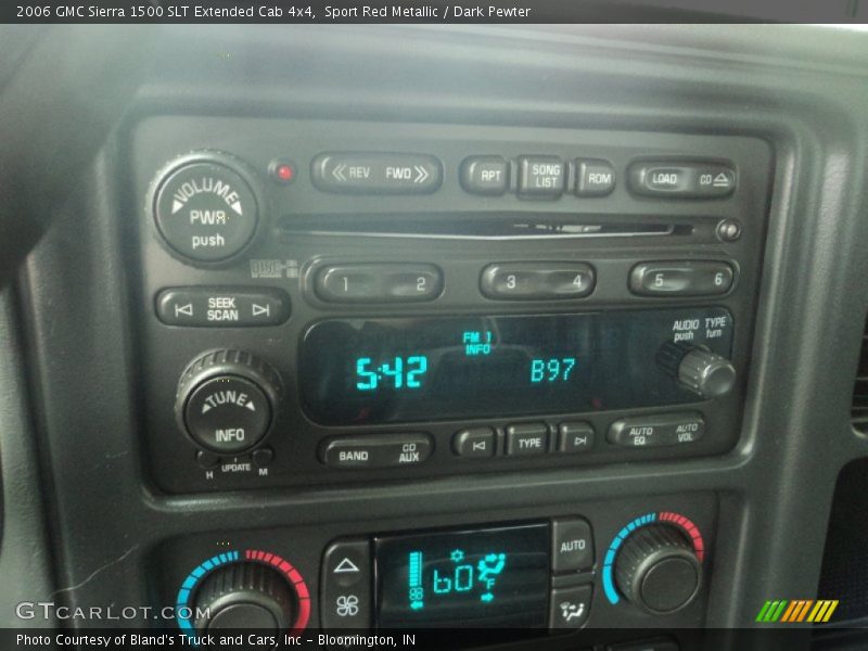 Sport Red Metallic / Dark Pewter 2006 GMC Sierra 1500 SLT Extended Cab 4x4