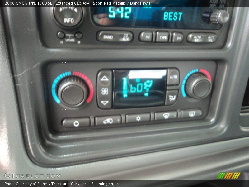 Sport Red Metallic / Dark Pewter 2006 GMC Sierra 1500 SLT Extended Cab 4x4