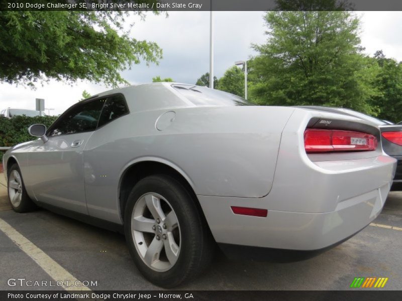 Bright Silver Metallic / Dark Slate Gray 2010 Dodge Challenger SE