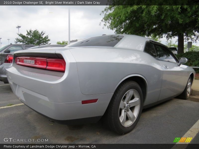 Bright Silver Metallic / Dark Slate Gray 2010 Dodge Challenger SE