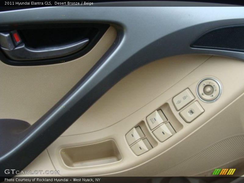 Desert Bronze / Beige 2011 Hyundai Elantra GLS