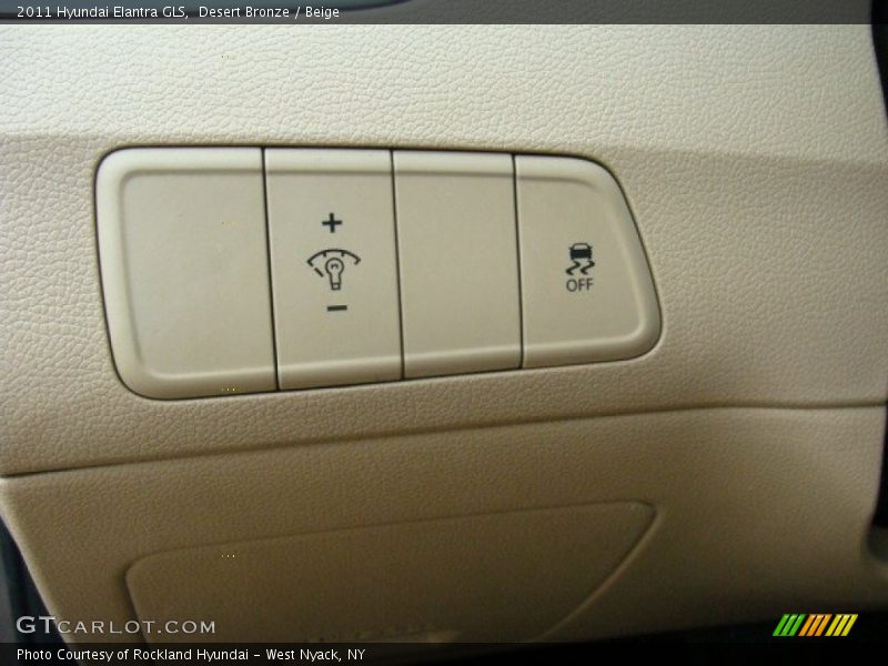 Desert Bronze / Beige 2011 Hyundai Elantra GLS