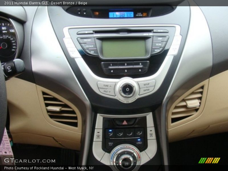 Desert Bronze / Beige 2011 Hyundai Elantra GLS