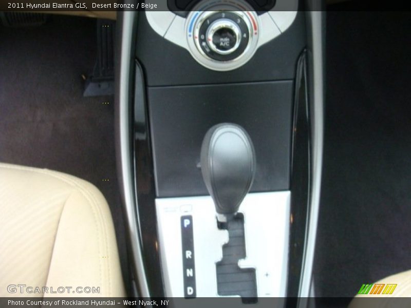 Desert Bronze / Beige 2011 Hyundai Elantra GLS