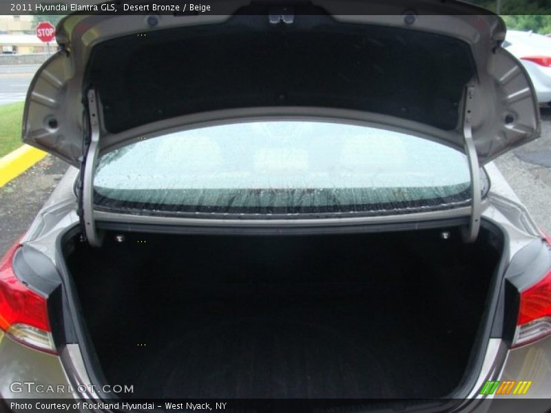 Desert Bronze / Beige 2011 Hyundai Elantra GLS