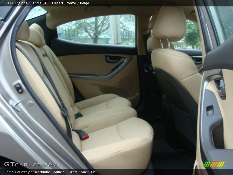 Desert Bronze / Beige 2011 Hyundai Elantra GLS