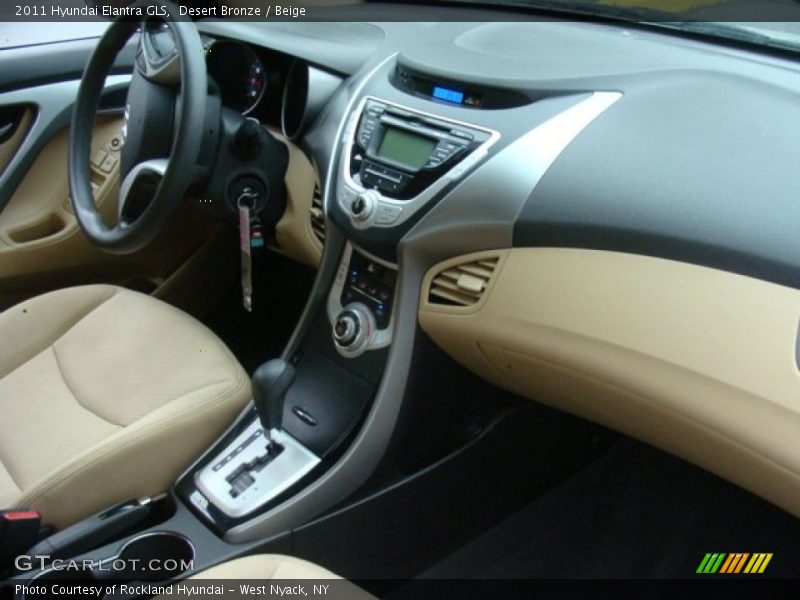 Desert Bronze / Beige 2011 Hyundai Elantra GLS