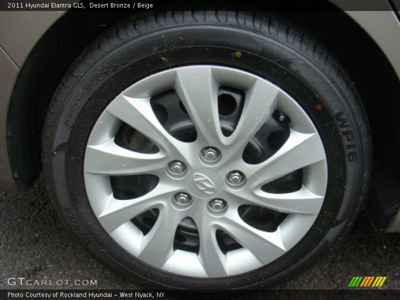 Desert Bronze / Beige 2011 Hyundai Elantra GLS