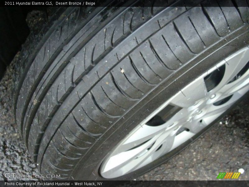 Desert Bronze / Beige 2011 Hyundai Elantra GLS