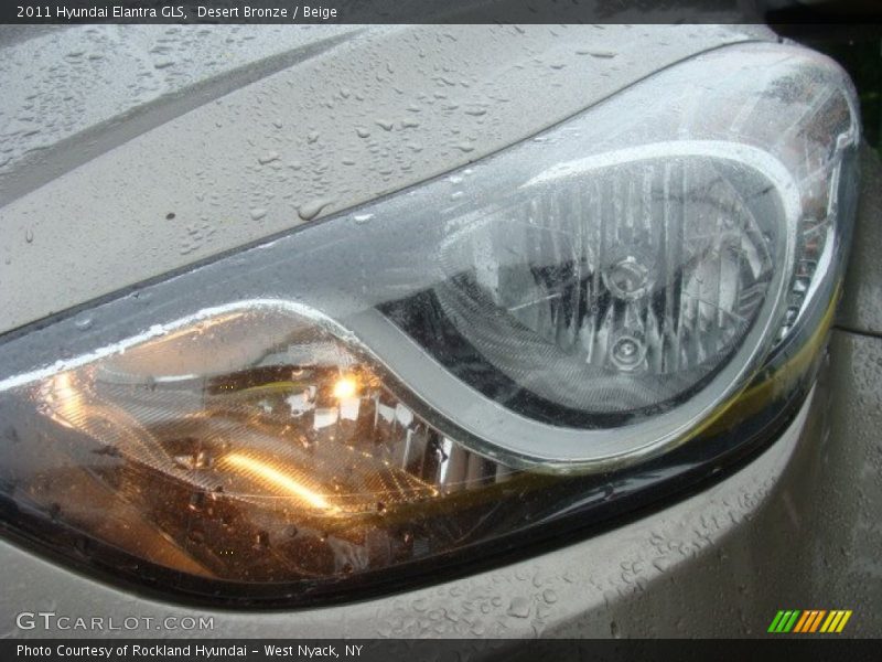 Desert Bronze / Beige 2011 Hyundai Elantra GLS