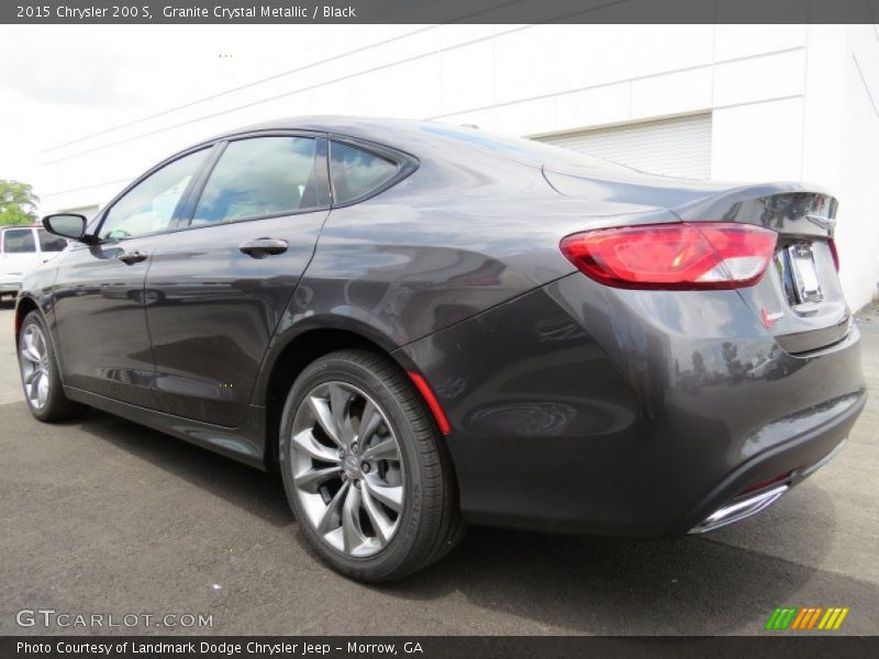 Granite Crystal Metallic / Black 2015 Chrysler 200 S