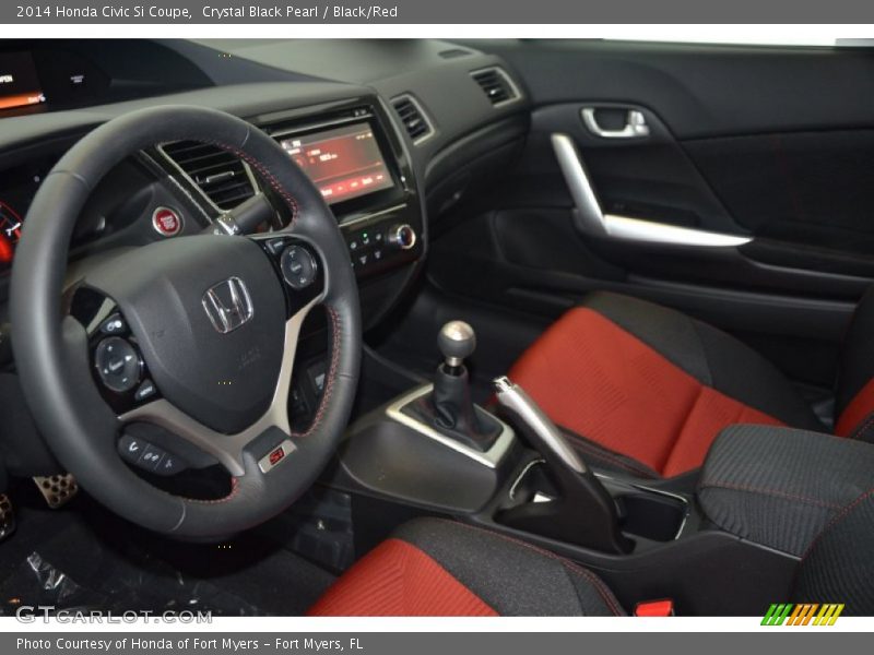  2014 Civic Si Coupe Black/Red Interior