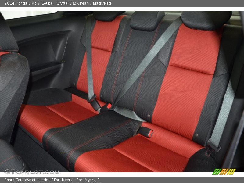 Rear Seat of 2014 Civic Si Coupe