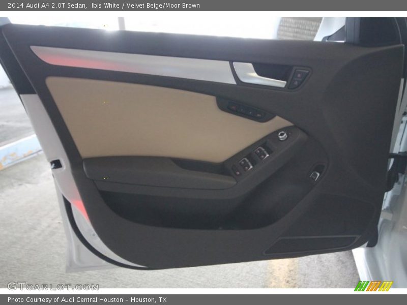 Ibis White / Velvet Beige/Moor Brown 2014 Audi A4 2.0T Sedan