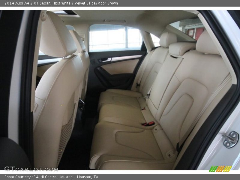 Ibis White / Velvet Beige/Moor Brown 2014 Audi A4 2.0T Sedan