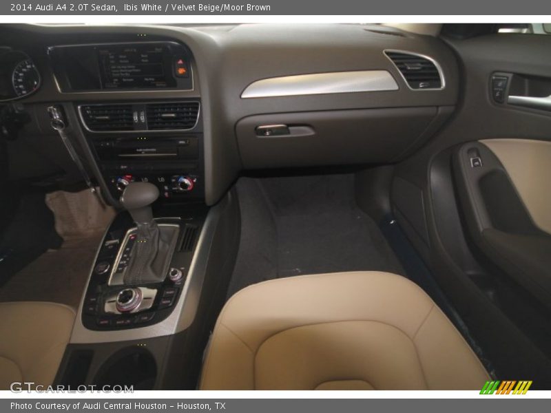 Ibis White / Velvet Beige/Moor Brown 2014 Audi A4 2.0T Sedan