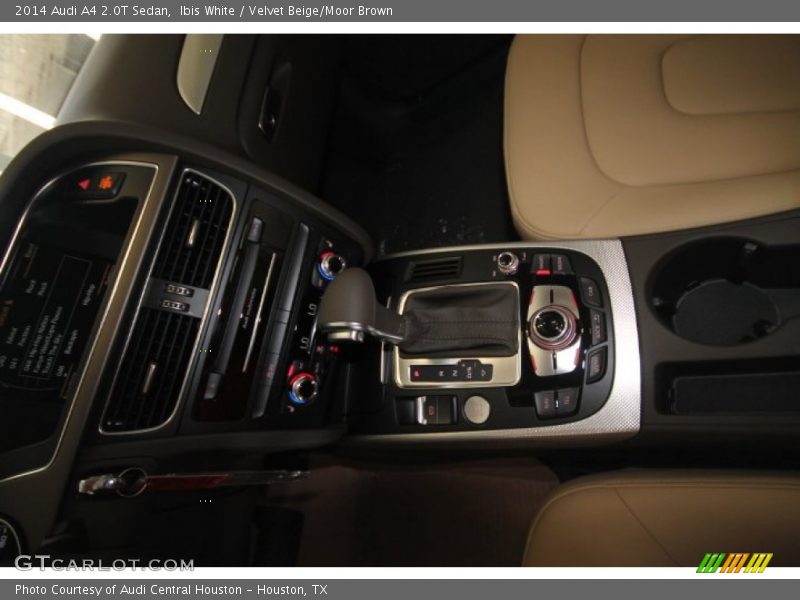Ibis White / Velvet Beige/Moor Brown 2014 Audi A4 2.0T Sedan