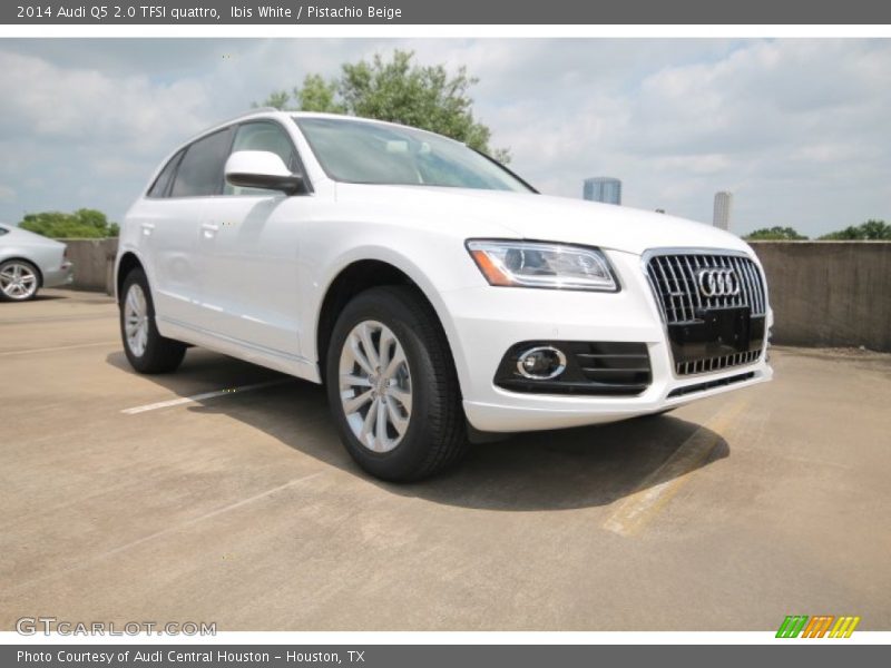 Ibis White / Pistachio Beige 2014 Audi Q5 2.0 TFSI quattro