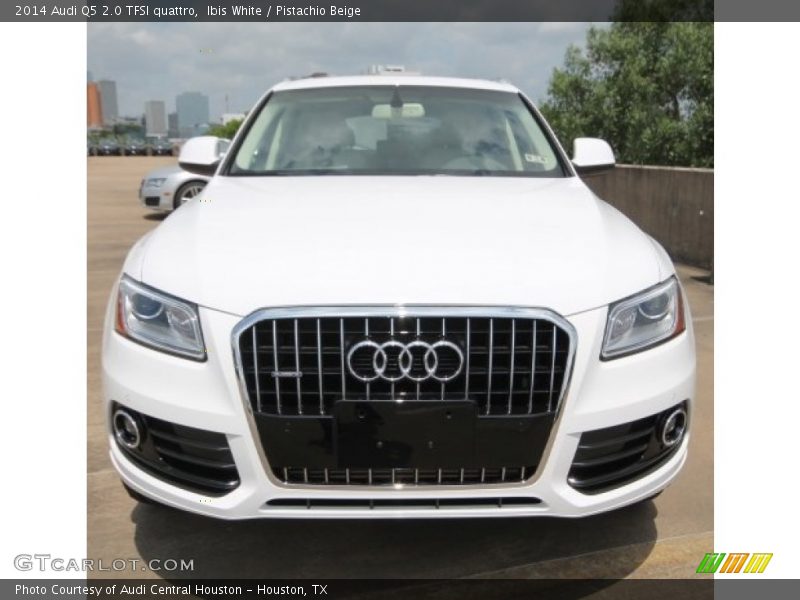 Ibis White / Pistachio Beige 2014 Audi Q5 2.0 TFSI quattro