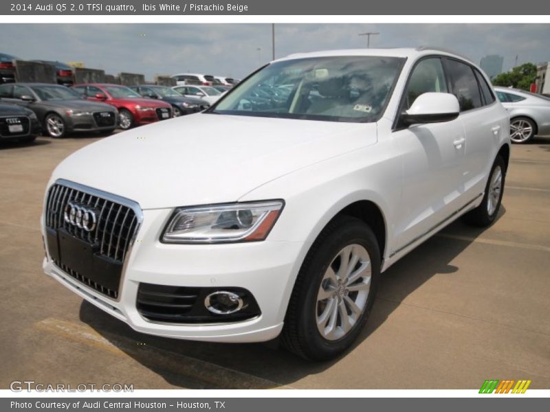 Ibis White / Pistachio Beige 2014 Audi Q5 2.0 TFSI quattro