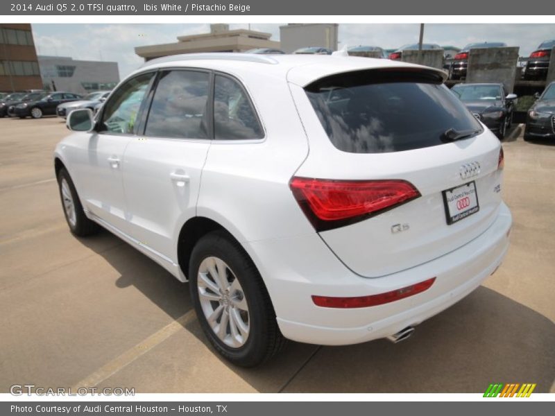 Ibis White / Pistachio Beige 2014 Audi Q5 2.0 TFSI quattro
