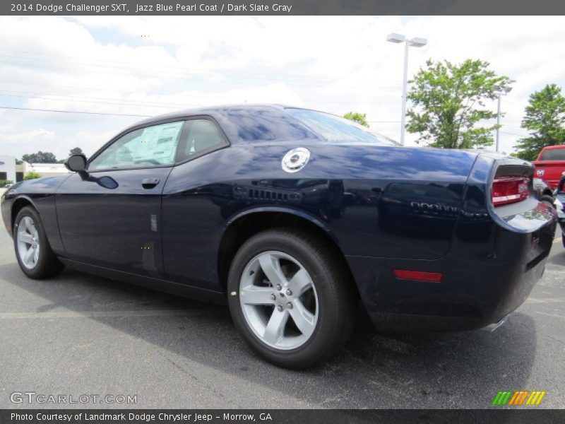 Jazz Blue Pearl Coat / Dark Slate Gray 2014 Dodge Challenger SXT