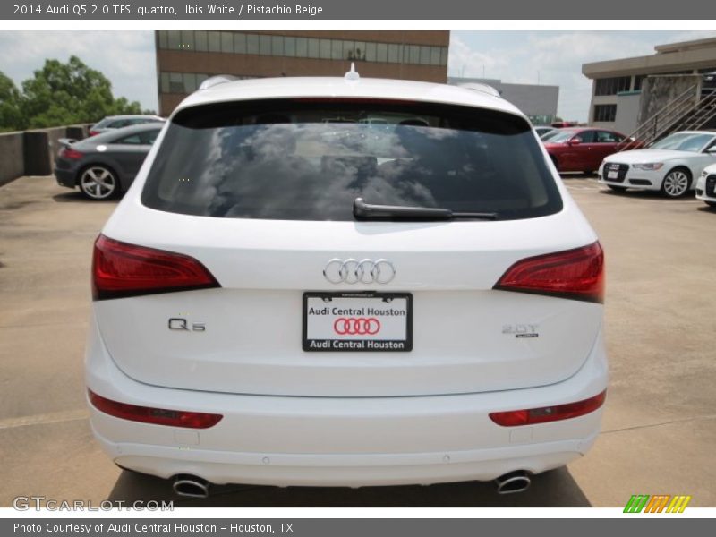 Ibis White / Pistachio Beige 2014 Audi Q5 2.0 TFSI quattro