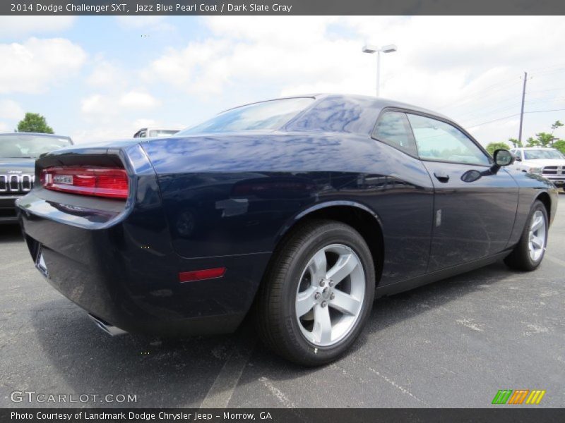 Jazz Blue Pearl Coat / Dark Slate Gray 2014 Dodge Challenger SXT