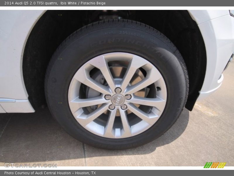 Ibis White / Pistachio Beige 2014 Audi Q5 2.0 TFSI quattro