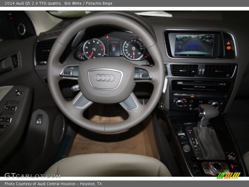 Ibis White / Pistachio Beige 2014 Audi Q5 2.0 TFSI quattro