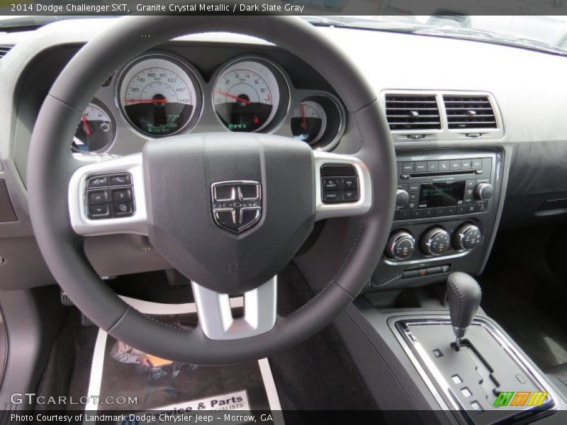 Granite Crystal Metallic / Dark Slate Gray 2014 Dodge Challenger SXT